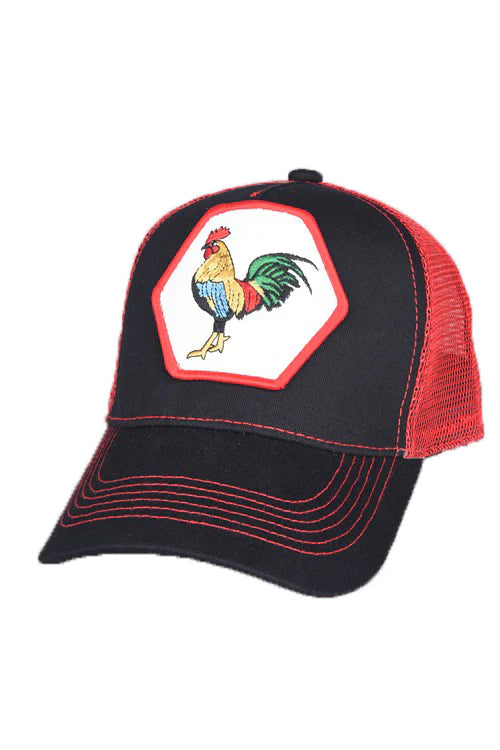 Platini Rooster Black Cap