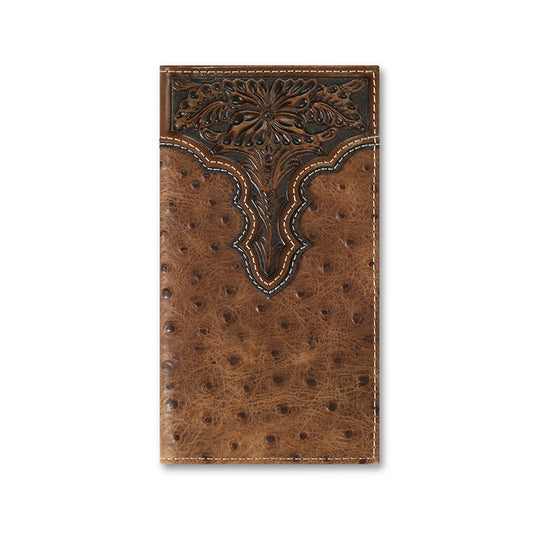 ARIAT RODEO OSTRICH PRINT FLORAL - ACCESSORIES WALLET - A3553102