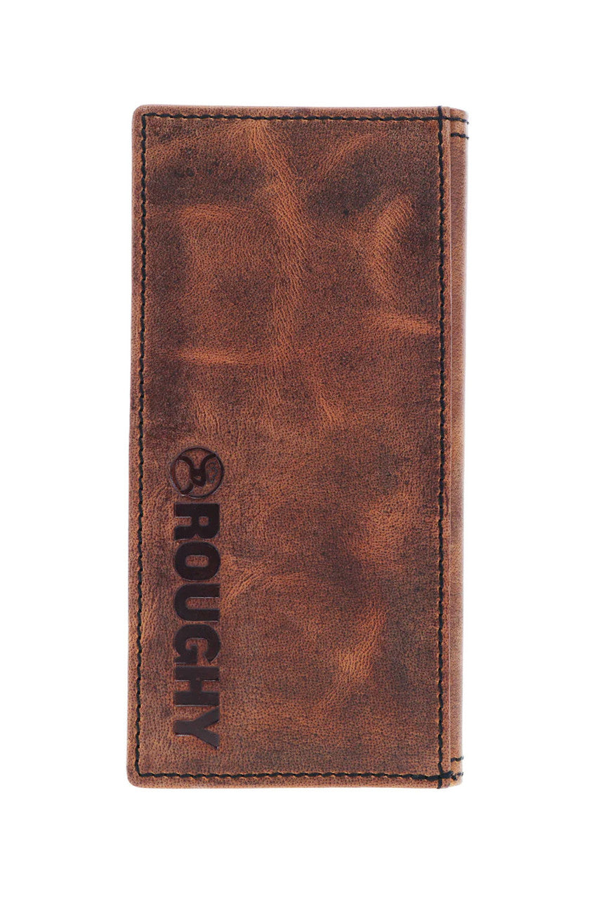Hooey Wallets Men's Hawk Laser Cut Brown & Serape Money Clip - RW011-BRSP