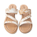 Myra Bag Ranch Ridge Slides In Brown & White