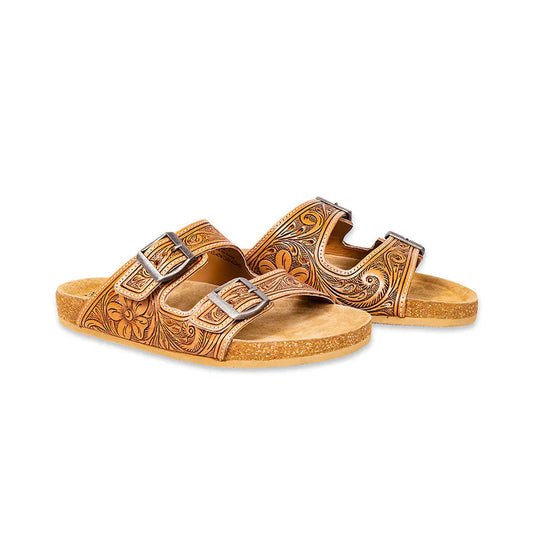 Myra | Darla Trail Hand-Tooled Sandals