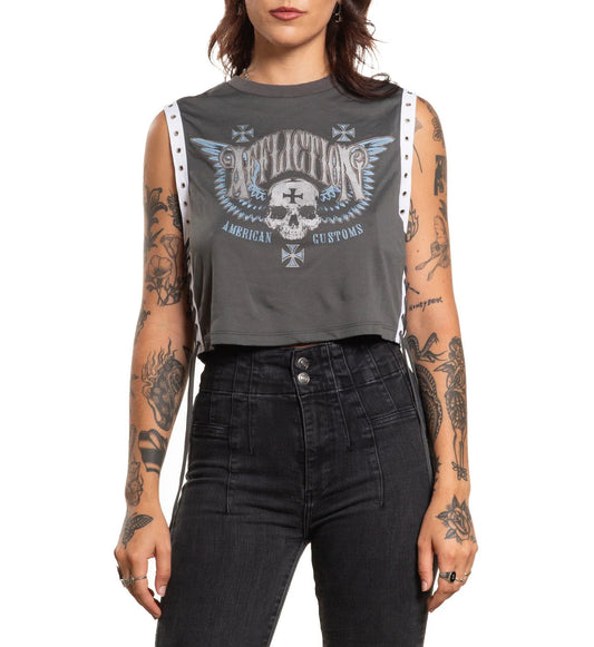 Saints Flag Crew Muscle Tee