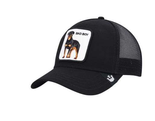 Goorin Bros The Baddest Boy Trucker Snapback Hat - Black