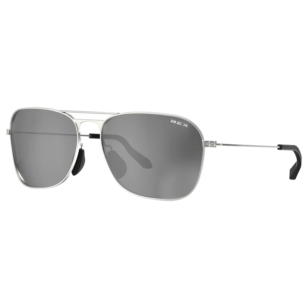 BEX RANGER R4SB-SILVER/GRAY SUNGLASSES