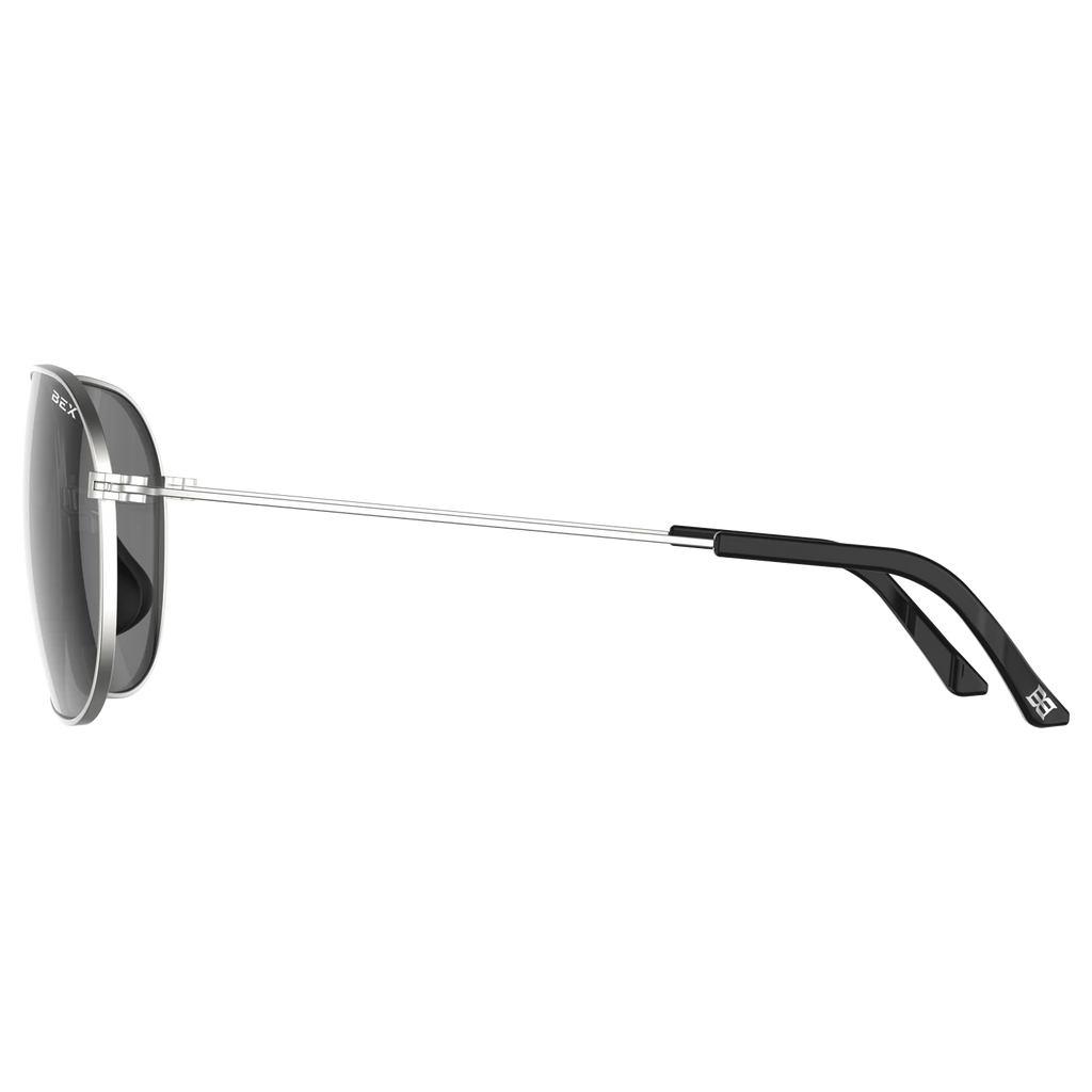 BEX RANGER R4SB-SILVER/GRAY SUNGLASSES