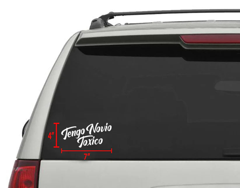 El Viejon Brand | Tengo Novio Toxico Sticker