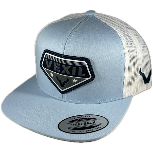 Vexil Brand - Shield - Light Blue/White Mesh