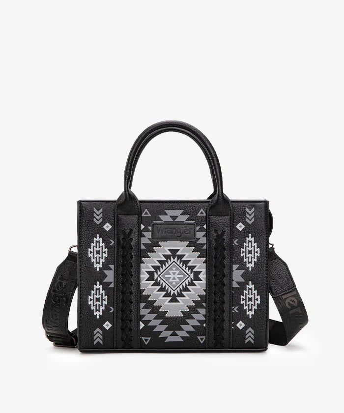 Wrangler Aztec Pattern Print Tote Bag