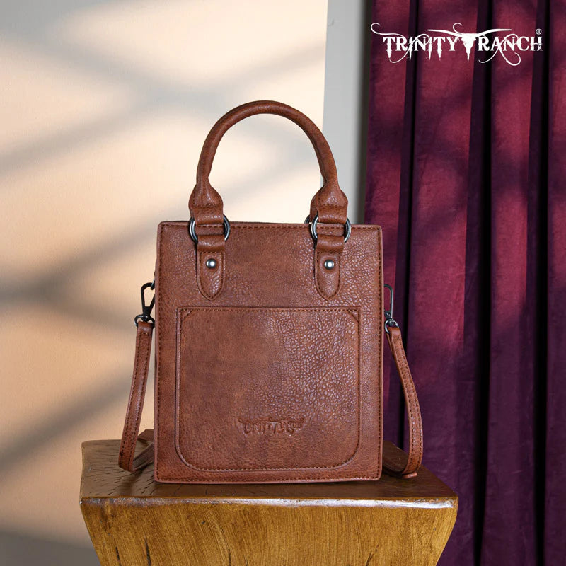 Trinity Ranch |Hair On Cowhide Crossbody Phone Purse