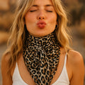 RODEO DRIVE |TEN LEOPARD WILD RAG/SCARF WR168