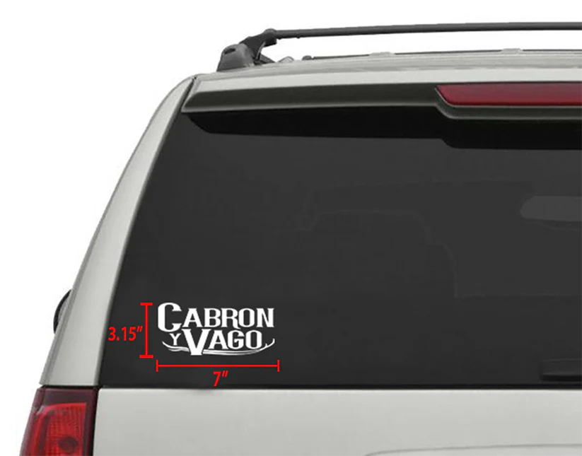 El Viejon Brand | Cabron Y Vago Sticker