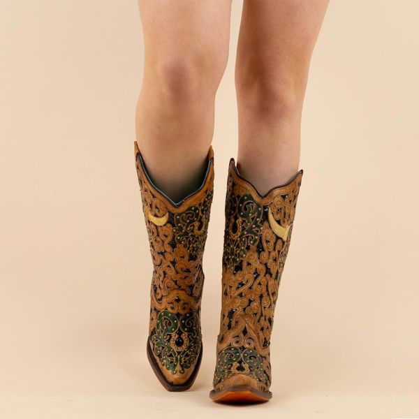 Corral cowboyboots A4406 skull