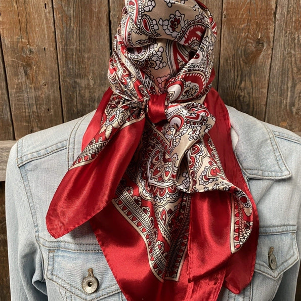 RODEO DRIVE| CLASSIC PAISLEY WILD RAG/SCARF WR2141