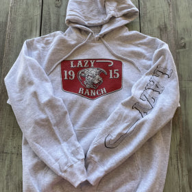 Lazy J Ranch Wear 1915 Red Ranch Hoodie