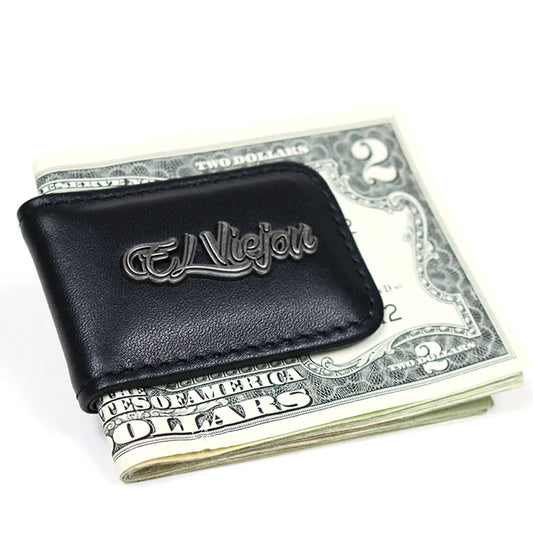 El Viejon| Brand Leather Money Clip