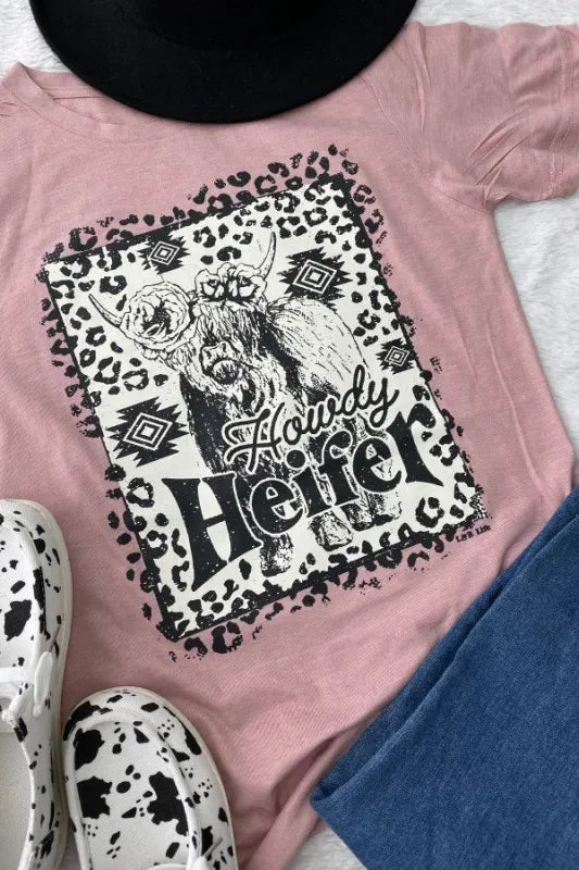 HEIFER PINK TSHIRT