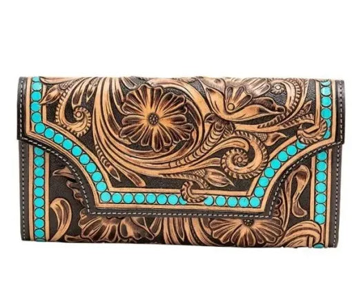 Myra Think Tank Leather Wallet S-7019