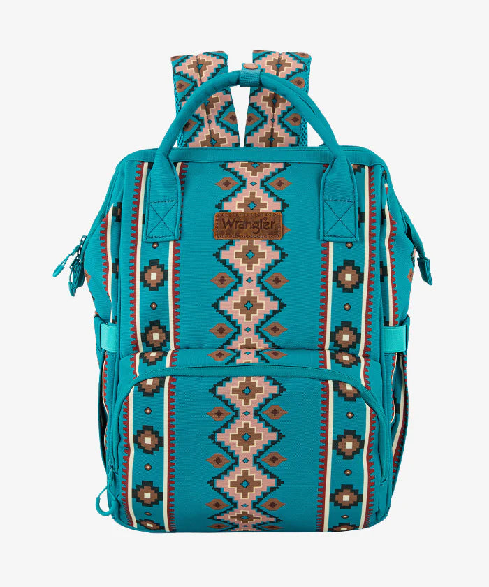 Wrangler| Aztec Southwestern Print Diaper Bag