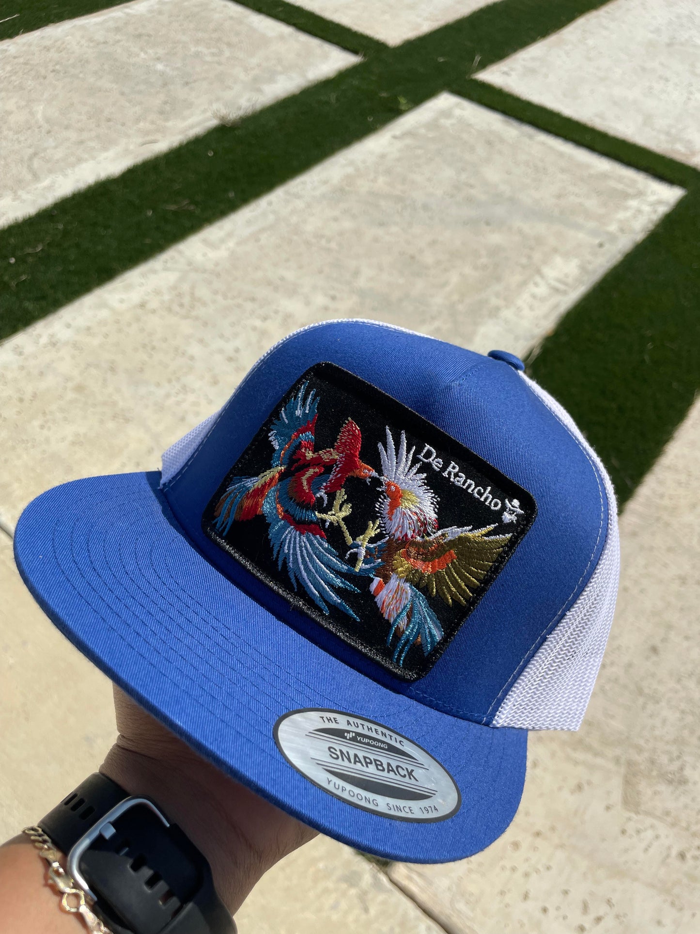 BLUE GALLO DE RANCHO HAT