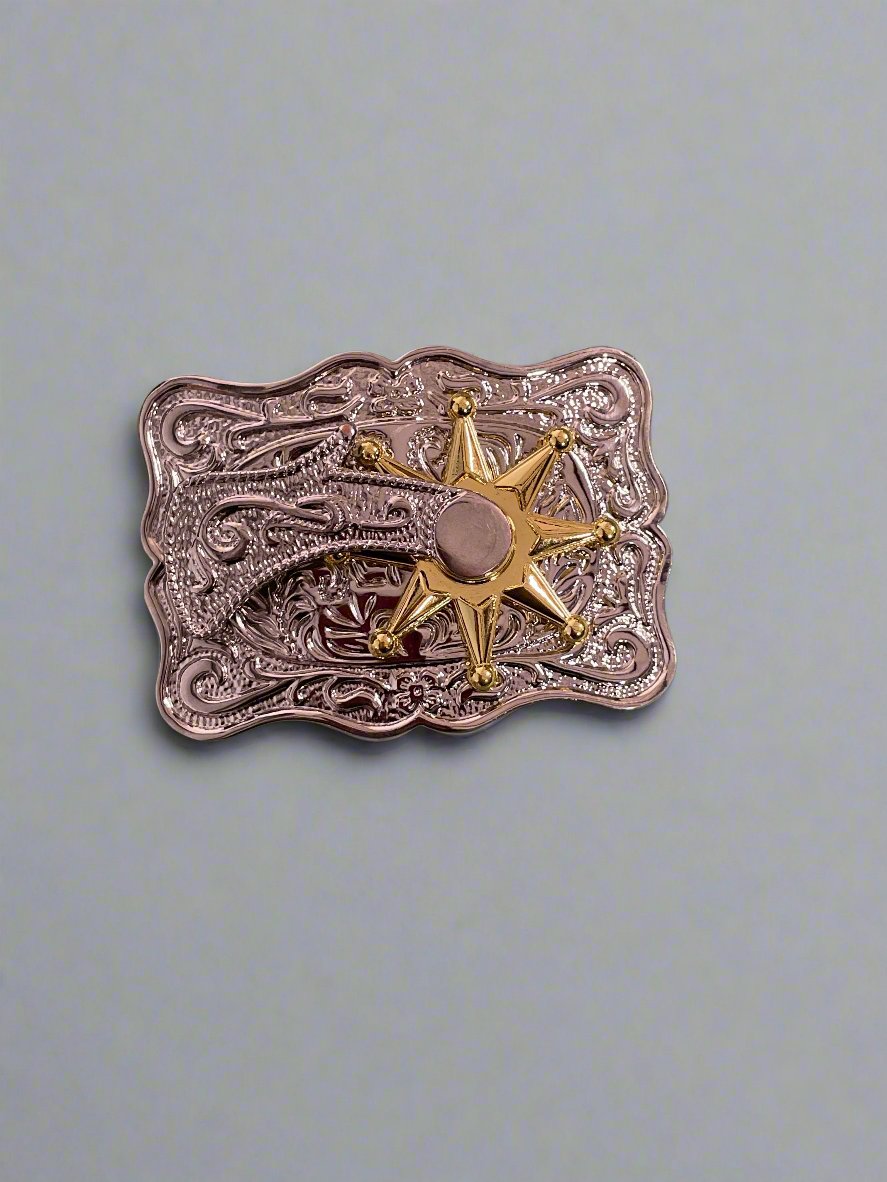 STAR BUCKLE SILVER